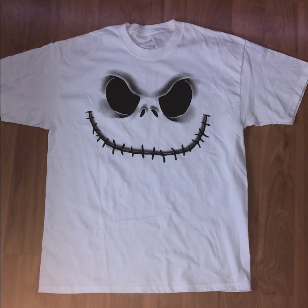 Jack Skellington Face Shirt / Adult L